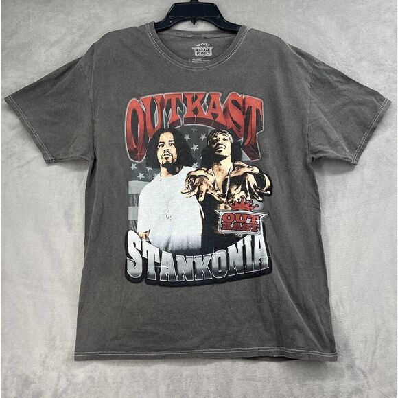 New Urban Outfitters Outkast Stankonia Album Graphic Mens T Shirt Size Large - Picture 1 of 7